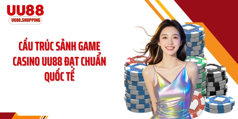Cấu trúc sảnh game casino UU88 đạt chuẩn quốc tế